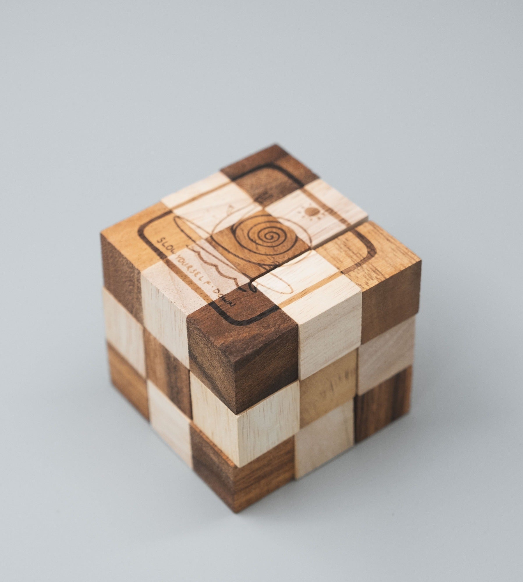 Shaka Snail Wood Puzzle